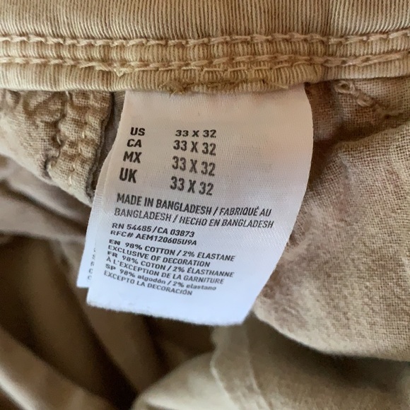 American Eagle Extreme Flex Slim Straight Chinos - Picture 2 of 3